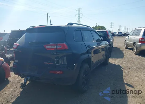 2017 Jeep Cherokee Trailhawk 4X4 из США, поврежденный, VIN 1C4PJMBS5HW524481